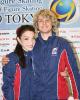 Meryl Davis &amp; Charlie White after the post-event press conference