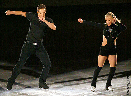 Anais Morand &amp; Antoine Dorasz (SUI) 5th place pairs