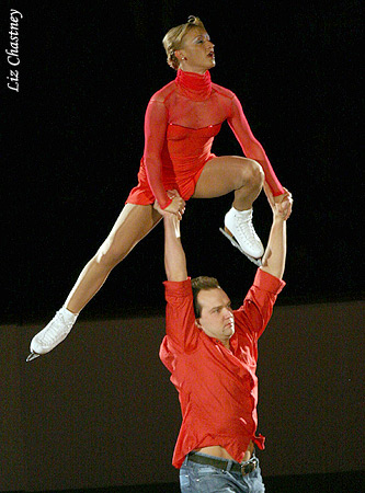 Tatiana Volosozhar &amp; Stanislav Morozov (UKR) 2nd place pairs