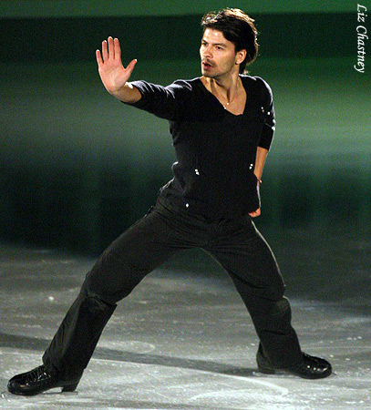 Stephane Lambiel (SUI) 1st place men