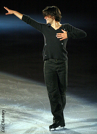 Stephane Lambiel (SUI) 1st place men