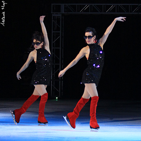 Jamie Salé and Marie-France Dubreuil