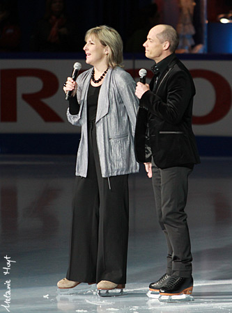 Tracy Wilson and Kurt Browning