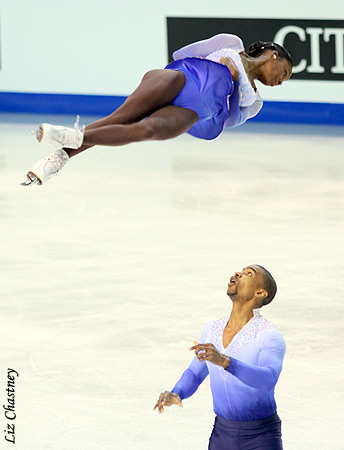 Vanessa James &amp; Yannick Bonheur (FRA)