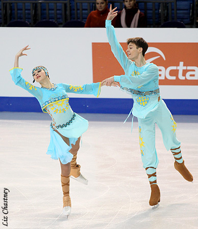 Oksana Klimova &amp; Sasha Palomaki (FIN)