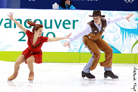 Emily Samuelson &amp; Evan Bates
