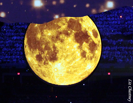 Artistic portion of Opening Ceremony