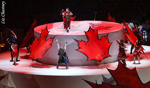 Artistic portion of Opening Ceremony