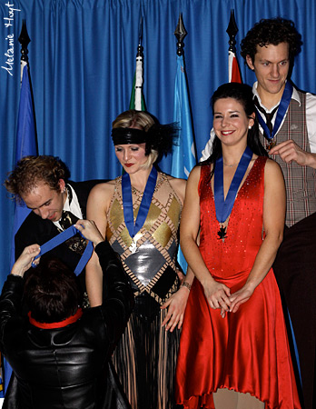 Harvey &amp; Gagnon Receive Their Medals