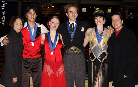 BC's Junior and Senior Medalists with their Coaches