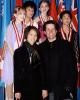 Bruser &amp; Lum and Edwards &amp; Pang with coaches Megan Wing &amp; Aaron Lowe