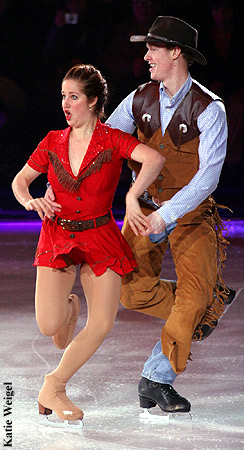 Emily Samuelson &amp; Evan Bates