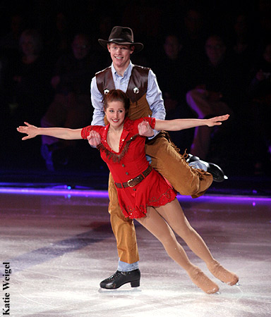 Emily Samuelson &amp; Evan Bates