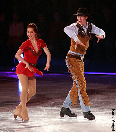 Emily Samuelson &amp; Evan Bates