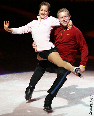 Practice: Emily Samuelson &amp; Evan Bates