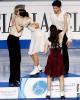 Congratulatory hugs