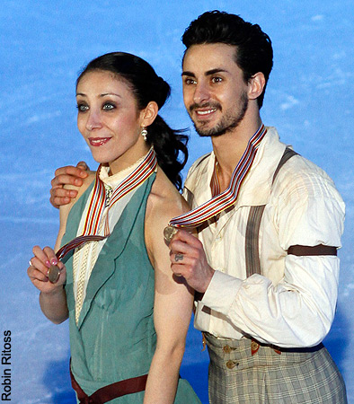 World Bronze Medalists Federica Faiella &amp; Massimo Scali (ITA)