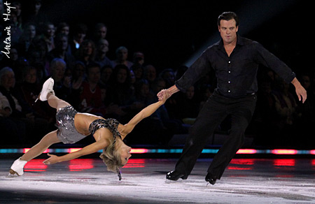 Christine Hough &amp; Russ Courtnall