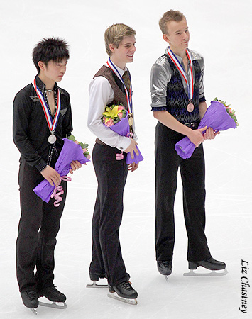 Junior Men - Posing for Media Pix