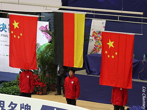 Pairs - the flags are raised