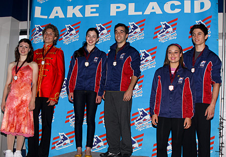 Junior Short Dance Group A Medalists 