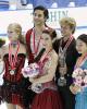The 2010 NHK Trophy Ice Dance Medalists