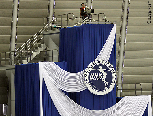 Hope he's not afraid of heights!