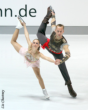 Maylin Hausch &amp; Daniel Wende (GER) 5th