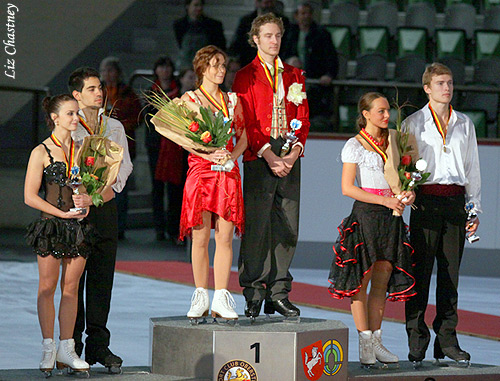 The 2010 Nebelhorn Trophy Ice Dance Champions