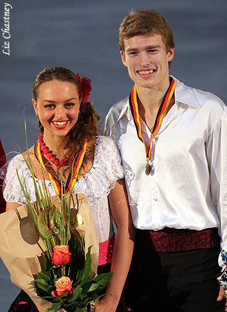 Ekaterina Riazanova &amp; Ilia Tkachenko (RUS) Bronze