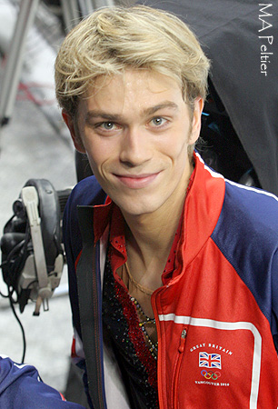 Nicholas Buckland (GBR) smiles for the camera