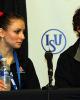 Vanessa Crone &amp; Paul Poirier (CAN) at the Free Dance Press Conference