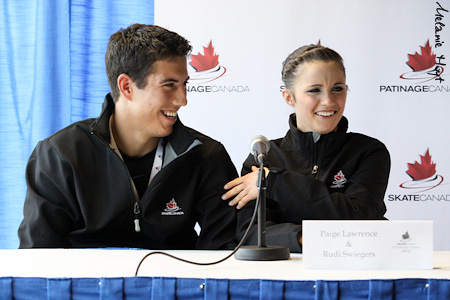 Paige Lawrence &amp; Rudi Swiegers (CAN), 3rd after SP