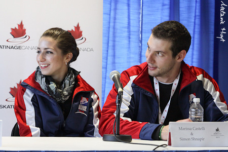 Marissa Castelli &amp; Simon Shnapir (USA), 2nd after SP