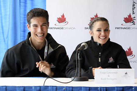 Paige Lawrence &amp; Rudi Swiegers (CAN), 3rd after SP