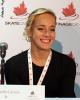 Pernelle Carron (FRA) after the Short Dance