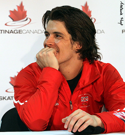 John Kerr (GBR) after the Short Dance