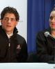 Vanessa Crone &amp; Paul Poirier (CAN) after the Short Dance