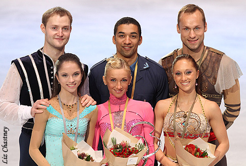 The 2010 ISU Grand Prix of France champions