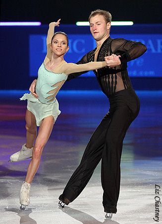 Vera Bazarova &amp; Yuri Larionov (RUS) 2nd Place Pairs