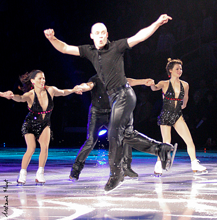 Jamie Salé, Kurt Browning, and Sasha Cohen