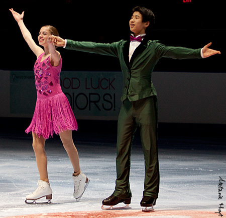 Madeline Edwards &amp; Zhao Kai Pang, Gold