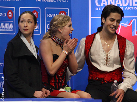 Anjelika Krylova, Kaitlyn Weaver, &amp; Andrew Poje