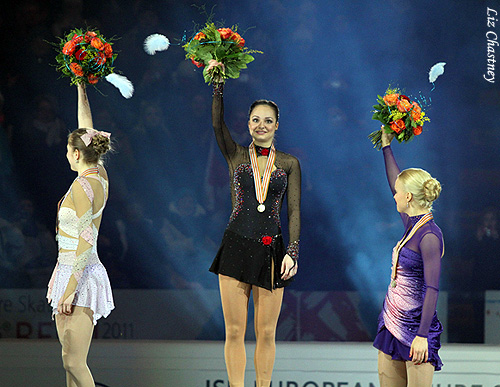 Acknowledging the crowd