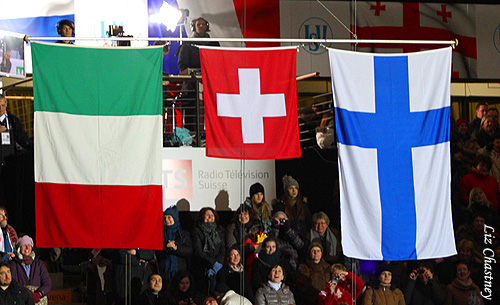 The Flags are raised