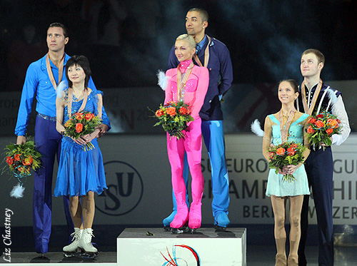 2011 European Championships Pairs Medalists