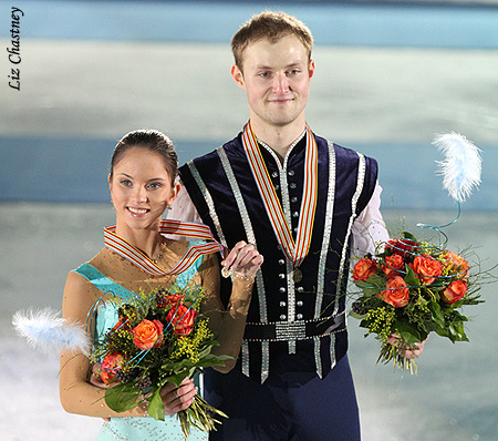 Vera Bazarova &amp; Yuri Larionov (RUS) Bronze