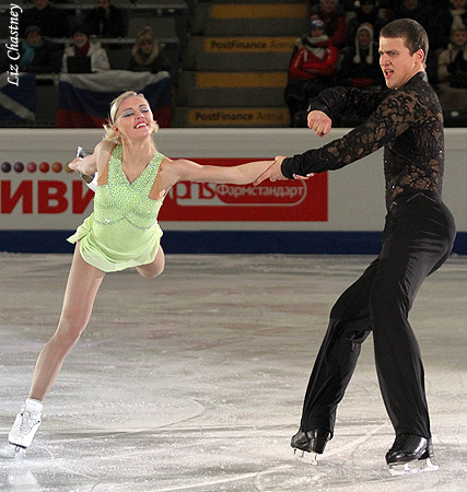 Katarina Gerboldt &amp; Alexander Enbert (RUS) 4th Place Pairs