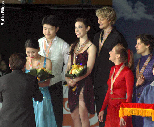 The 2011 ISU Four Continents Championships Dance Podium