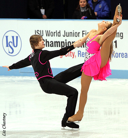 Maria Nosulia &amp; Evgen Kholoniuk (UKR)